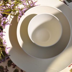Vaisselle éco responsable - Set Essentiel BREHAT couleur pistache
