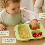 Le produit Assiette Plateau Compartimentée Etel en situation